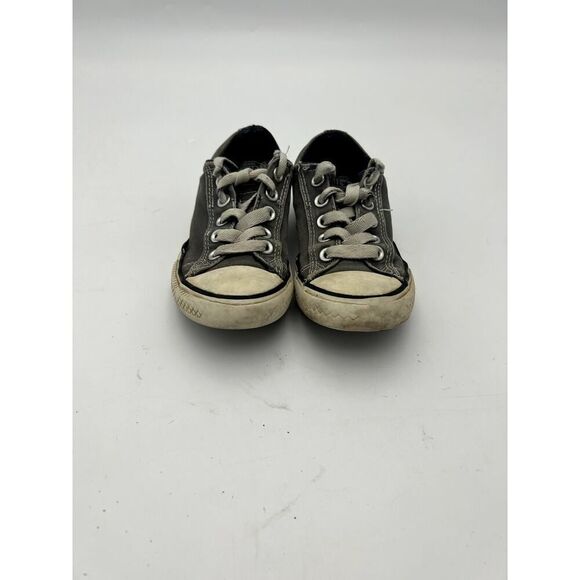 Converse Unisex Kid's Size 12.5 Chuck Taylor Low Top Sneakers Gray - Picture 1 of 5
